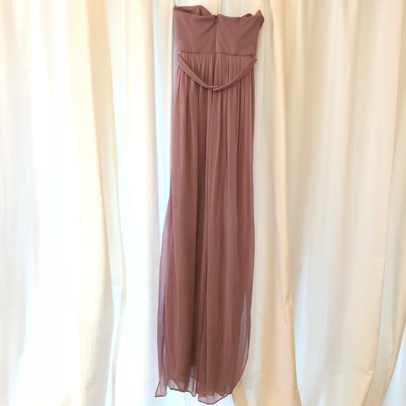 David’s Bridal Versa bridesmaid dress.Color Quarts - Picture 2 of 8
